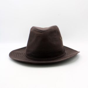 Chapéu algodão encerado detalhe