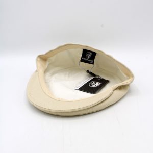 boina piemonte linho algodão azul