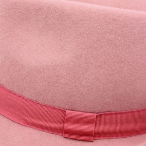 chapéu trilby lã italiana detalhe copa