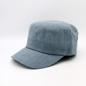 Boné cubano washed com jeans