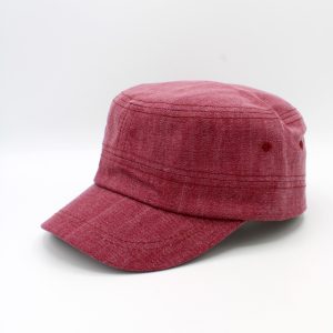 Boné cubano washed efeito vintage