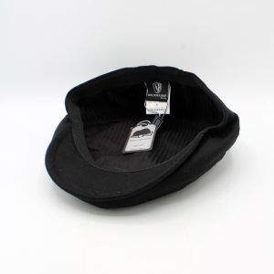 Boina oitavada linho forro algodão detalhe