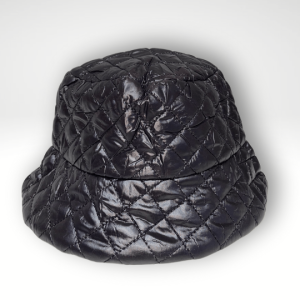 Bucket hat impermeável feminino preto