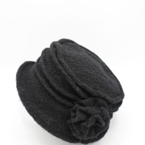 Chapéu harmónio lã preto