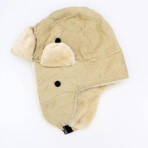 Gorro ushanka worn estilo russo inverno