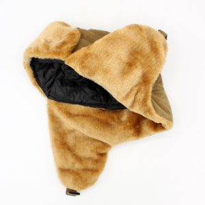 Gorro ushanka abas para baixo protecção orelhas