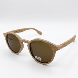 Óculos de Sol Redondo Cortiça - REF 026216