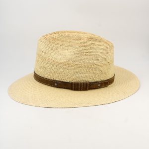 Chapéu panamá dobrado design compacto para viagem