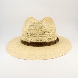 Fita de couro com acabamento premium do panamá