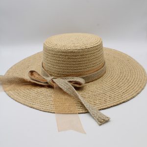 CHAPÉU FLOPPY PALHA DE RÁFIA