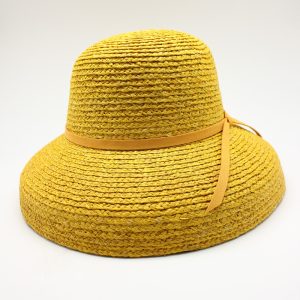 CHAPÉU CLOCHE PALHA DE RÁFIA