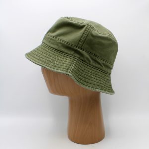 SKU 15264C — Chapéu bucket verde, vista lateral