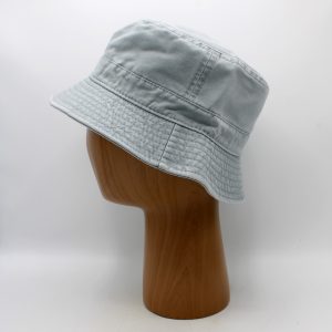 SKU 15264C — Chapéu bucket azul-claro, vista lateral