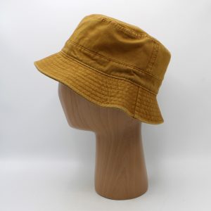 SKU 15264C — Chapéu bucket ocre, vista lateral