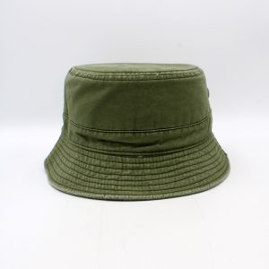 SKU 15264C — Chapéu bucket verde, vista traseira