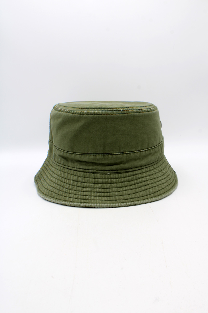 SKU 15264C — Chapéu bucket verde, vista traseira