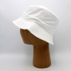 SKU 15264C — Chapéu bucket branco, vista lateral