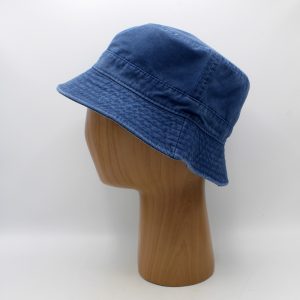 SKU 15264C — Chapéu bucket azul, vista lateral