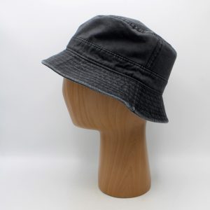 SKU 15264C — Chapéu bucket cinzento-escuro, vista lateral