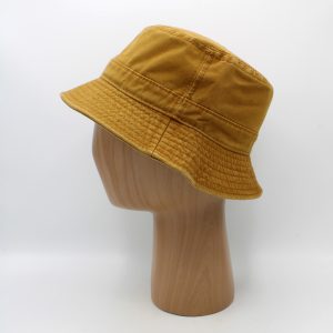 SKU 15264C — Chapéu bucket mostarda, vista lateral
