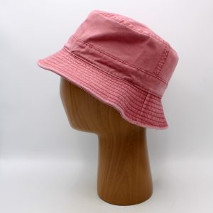 SKU 15264C — Chapéu bucket rosa, vista lateral
