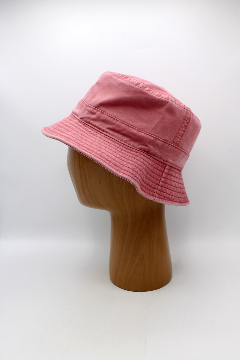 SKU 15264C — Chapéu bucket rosa, vista lateral