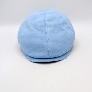 SKU 18520CE — Boné Piquet Gatsby celeste, vista traseira sobre fundo branco.