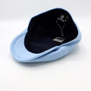 SKU 18520CE — Boné Piquet Gatsby celeste, vista do interior sobre fundo branco.