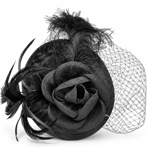 Alternative view of CASQUETE ESTRUTURADO COM FLOR